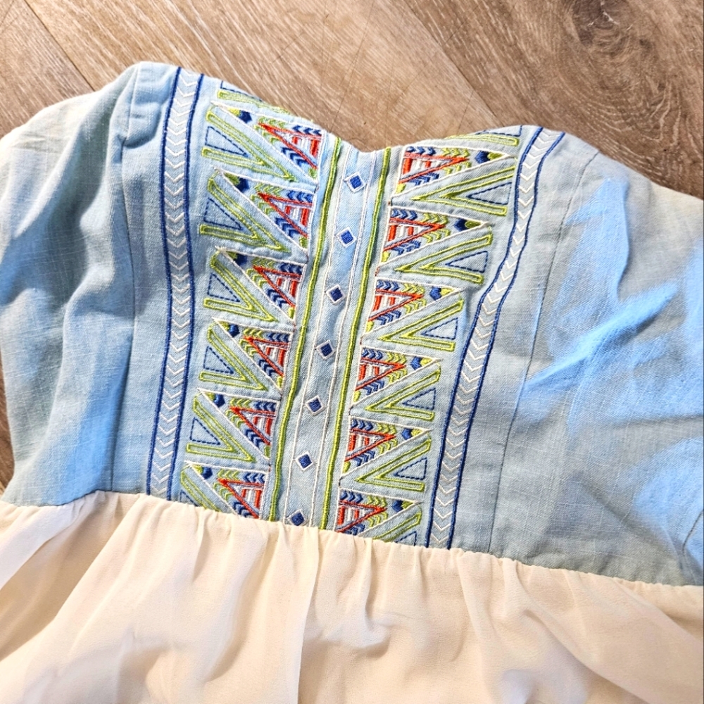 Denim dress